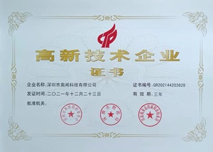 企业资质及部分专利